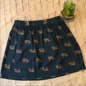NWT JCREW TIGER 🐅 SKIRT